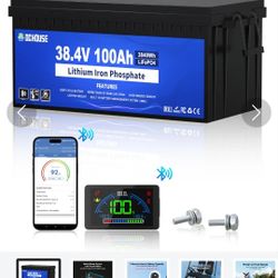 36V 100Ah DC House LifePO4 Battery 