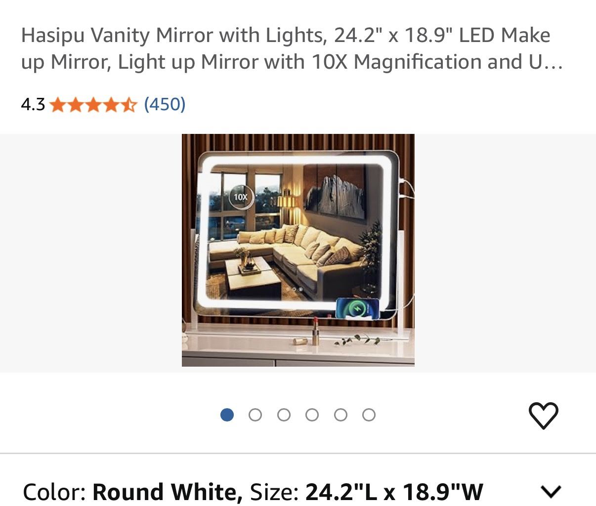 Light up Mirror