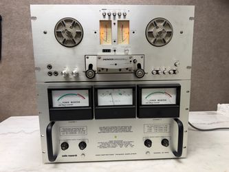 Pioneer Reel to reel and Audio Research power amplifier