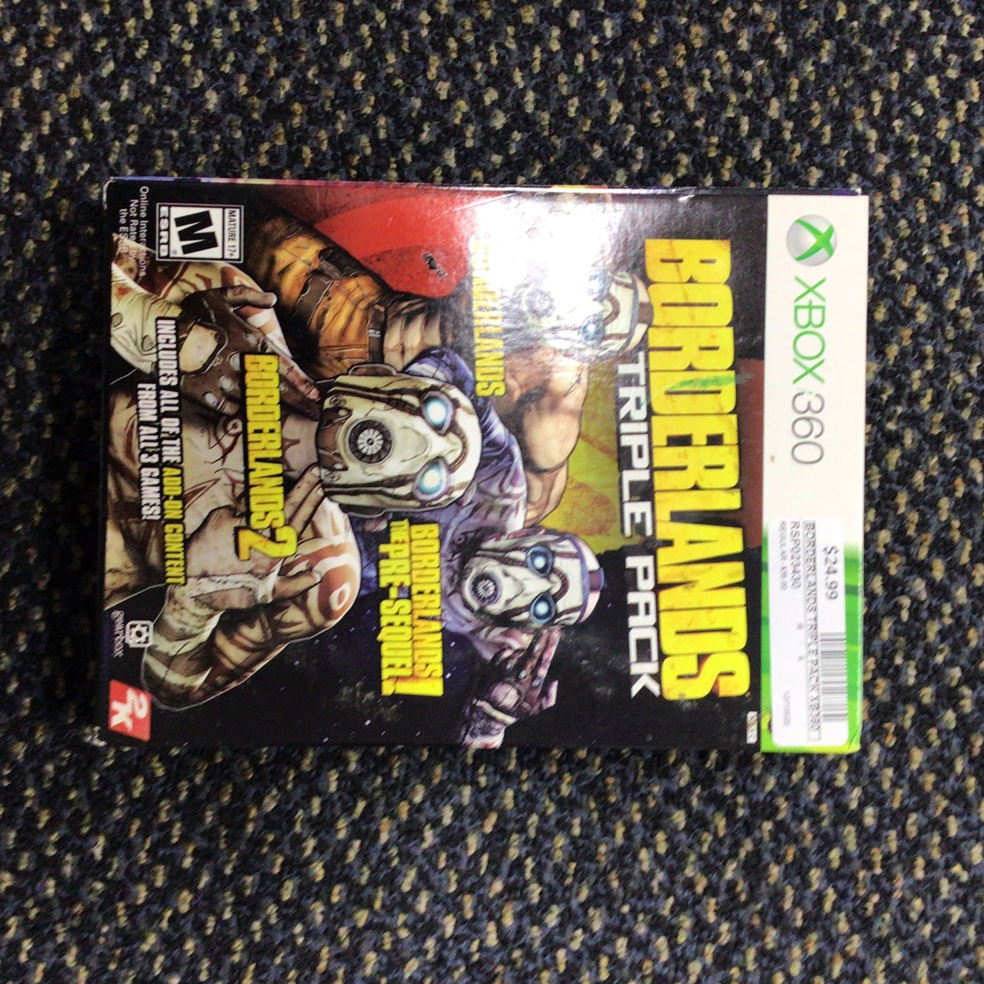 Borderlands Triple Pack Xbox 360