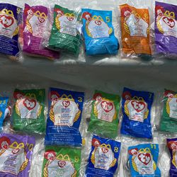 McDonalds Collectable TY Mini Beanie Babies 