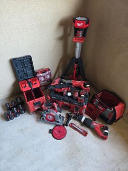Milwaukee fuel Tools and other there miscellaneous tools