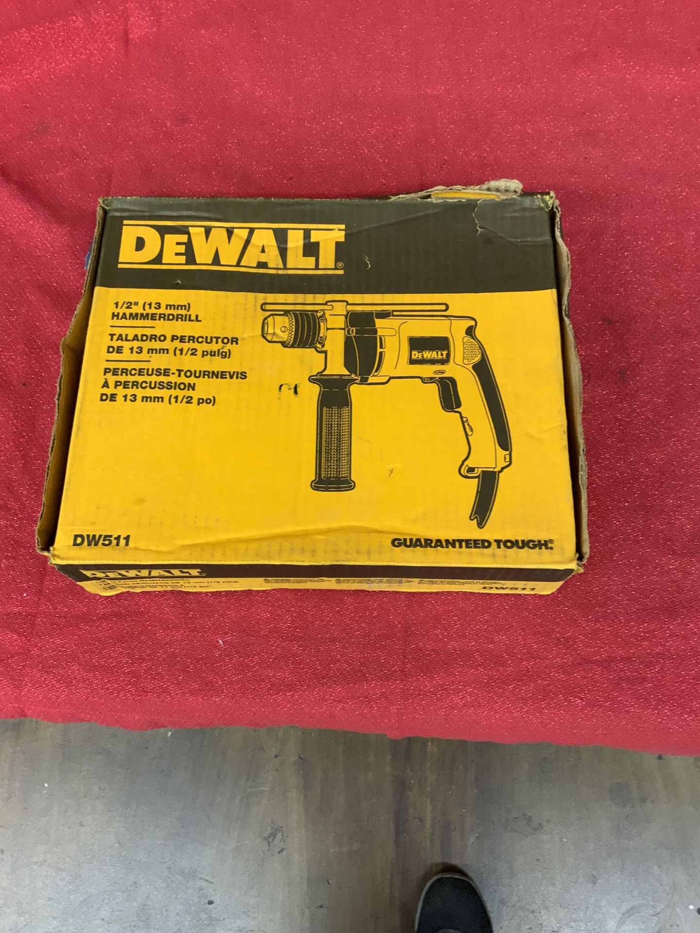DeWalt DW511 1/2 Hammer Drill New In The Box Price Is Firm