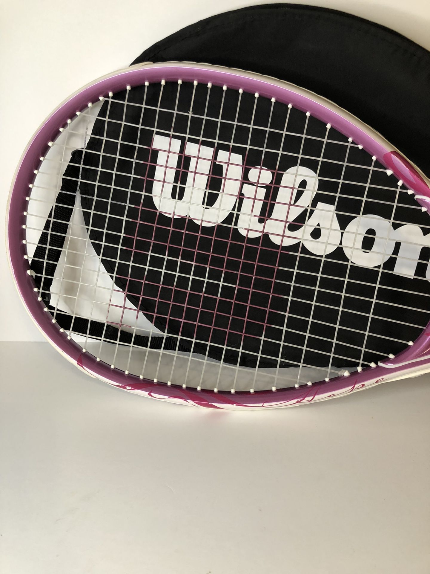 Wilson “Hope” Tennis Racket With Jacket