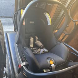 Baby Car Seat + Caddy 