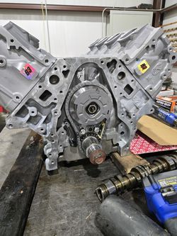 GM L87 6.2L Rebuilt Long Block Engine - Non-DFM Core Exchange