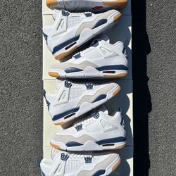 Jordan 4 Retro Sb Navy 