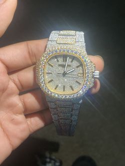 Vvs Moissanite 2 Tone Patek 41mm