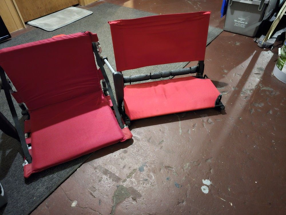 2 Game Changer Stadium Chairs