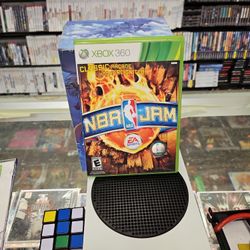 NBA Jam (Microsoft Xbox 360, 2010) Complete with Manual - Very Good Condition