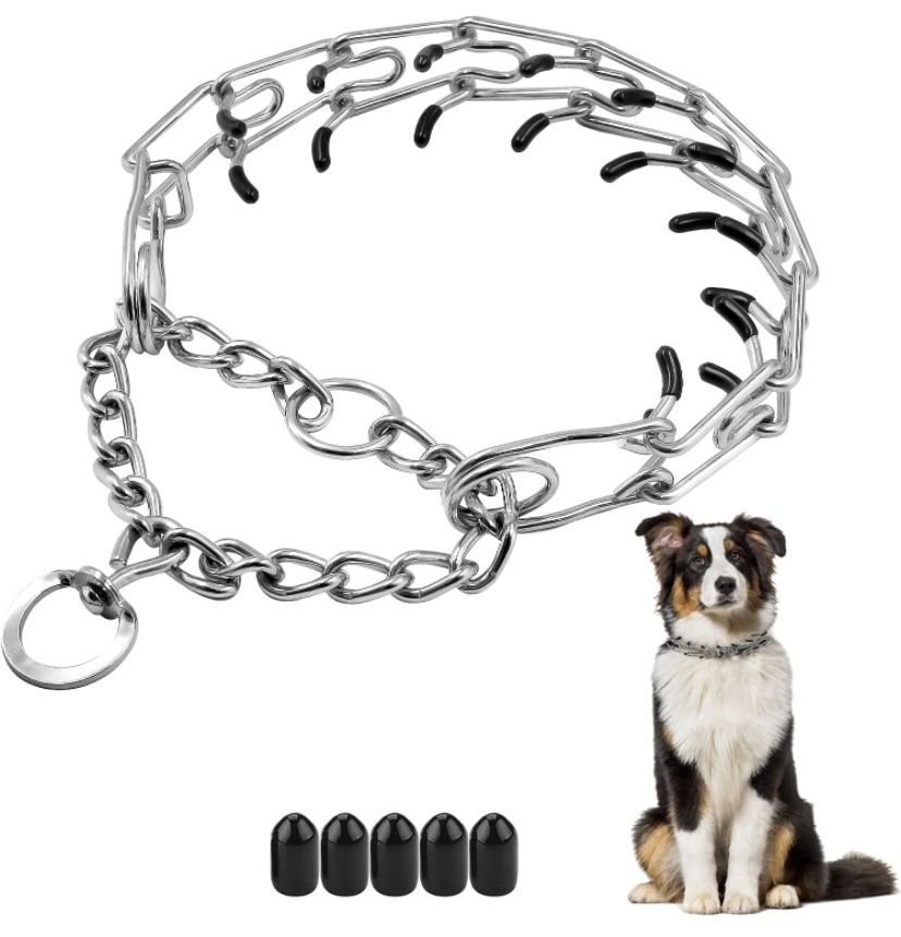 Dog Prong Collar, pinch Training Collar 