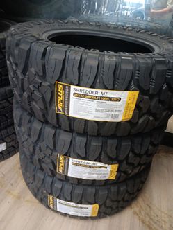 New set of tires 35 1250 20 Aplus MT