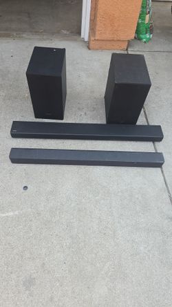 2 Soundbar 2 Subwoofer