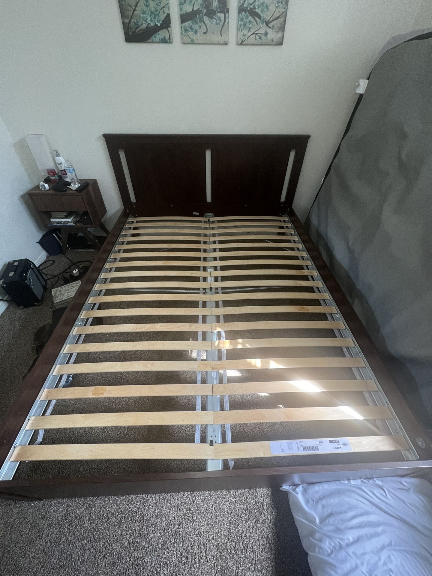 SONGESAND IKEA BED FRAME QUEEN SIZE