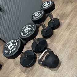 DUMBBELLS & KETTLEBELL (SET) Cheap!
