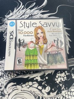 Style Savvy Nintendo DS