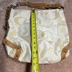 New Coach Brown And Beige With Belts /Check out my other items!!!