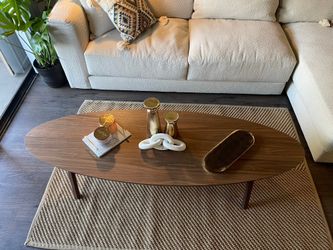 Coffee Table IKEA Real Walnut Wood