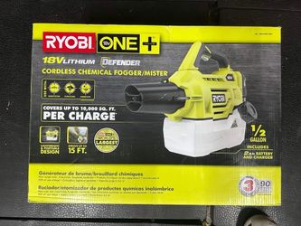 NEW RYOBI Fogger + Battery + Charger (7 available)