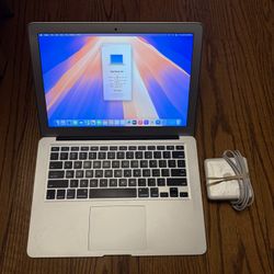 Apple MacBook Air 13" 2017/8G RAM/128G SSD/Grade B /Fully Functional/MacOS sequoia/Good Battery