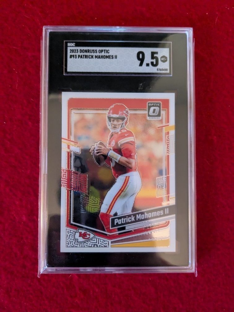 2023 Donruss Optic #93 Patrick Mahomes II SGC 9.5 - Kansas City Chiefs