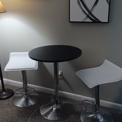 Modern Bar Table (With 2 Chairs)