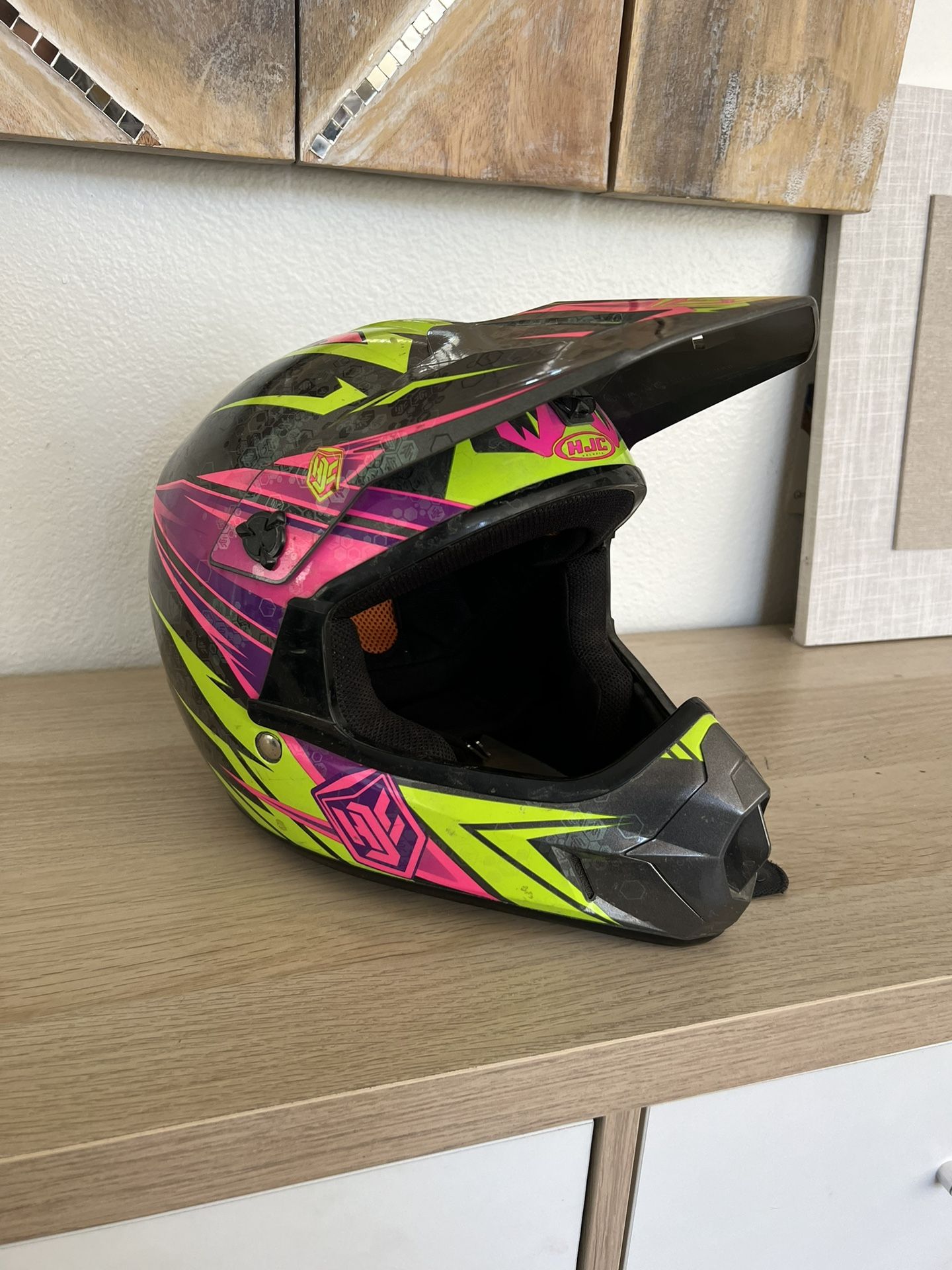 Girls HJC Helmet Size Youth M