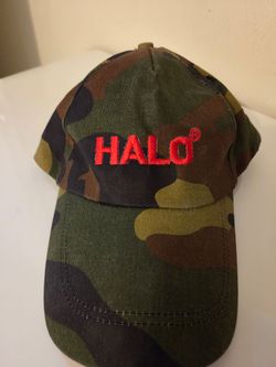Halo Camo Baseball Cap
Adjustable strap