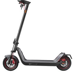 NIU - KQi 300X Foldable Electric Kick Scooter W/ 37 mi Max Range & 23.7 mph Max Speed - Space Gray
