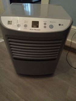 Lg dehumidifier works great cash only