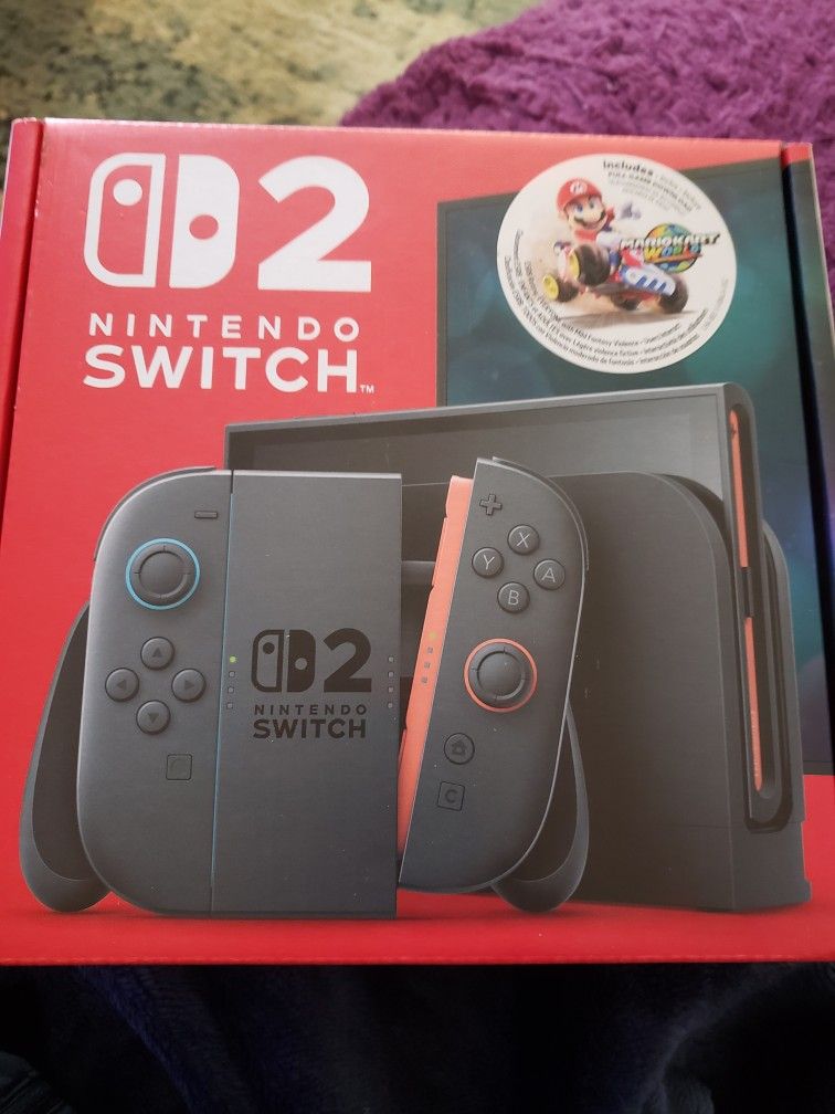 Nintendo Switch 2 With Mario Kart World