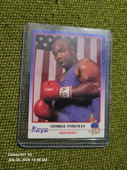 George foreman kayo card #99