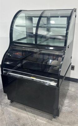 NEW🧊 NSF Polarman 40" Refrigerated Commercial Air Curtain Merchandiser Cooler
