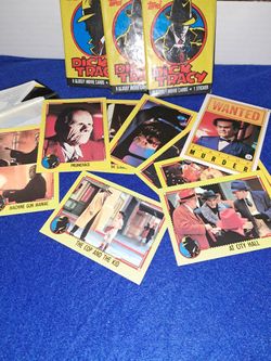 Dick Tracy Cards From Disney And Topps