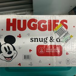 Huggies Box $18 Size 4