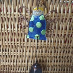 ANGEL WITH BELL CHIME