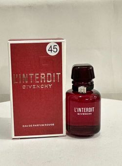 Givenchy L’Interdit Rouge Eau De Parfum Mini New With Box