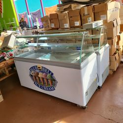 Large 24 Bucket Ice Cream Cooler Three Available