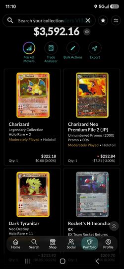 Pokemon collection