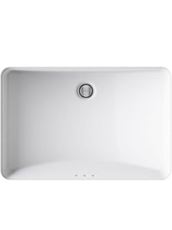 Kohler Ladena washbasin under 21 x 14 inch counter., 2215-0