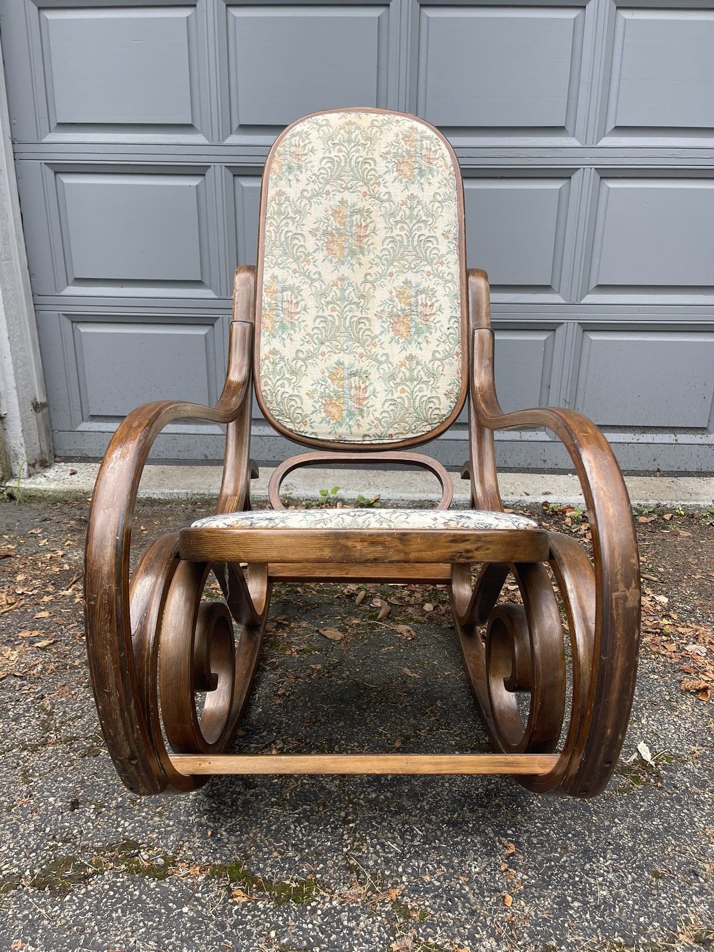 Vintage Thonet Bentwood Rocking Chair