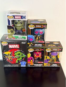 Funko Pop! Marvel Avengers Figures - Lot of 5