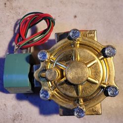 ASCO 8210G022 2-WAY N/C 1-1/2" Solenoid Valve, 120/60, 110/50 VAC