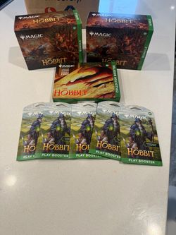 Brand new Magic: The Gathering - The Hobbit items.
