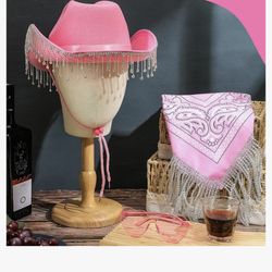 $15 Set Of 3 Glasses, Hat, Bandana 