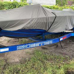 Skeeter Bass Boat With Trailer 