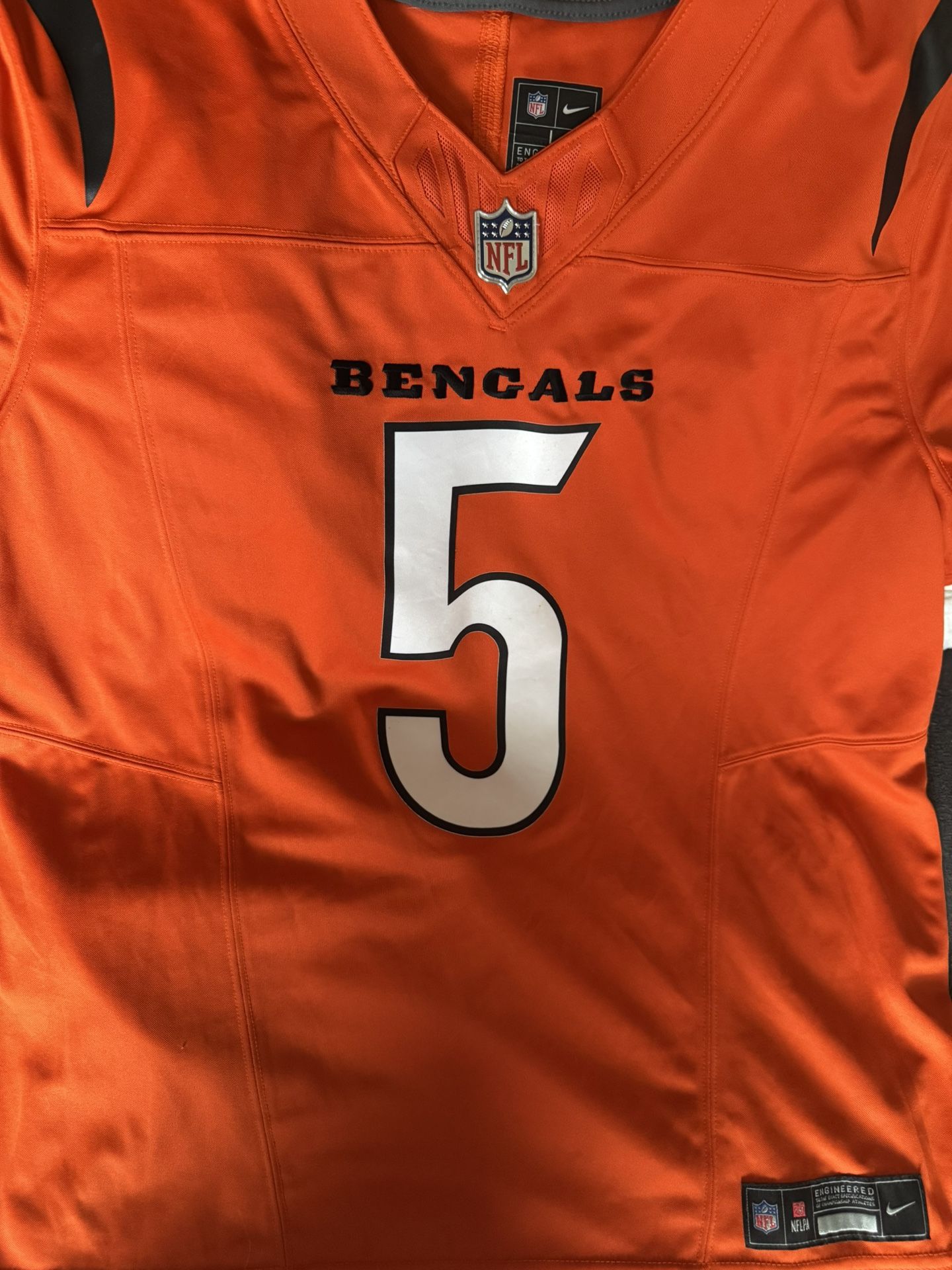 Orange Tee Higgins Bengals Jersey Vapor Untouchable limited edition