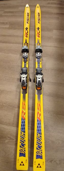 Fischer World Cup RC4 Slalom 203cm W/ Marker Titanium 1200 Bindings