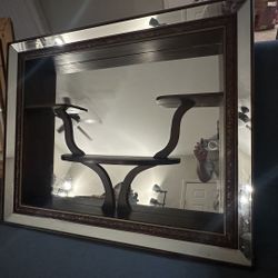 Mirrored Shelf