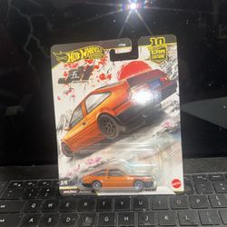 Hot Wheels premium 1/64 scale Japan Historics 5 Toyota AE86 Sprinter Trueno 
